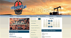 Desktop Screenshot of cityoftaft.org